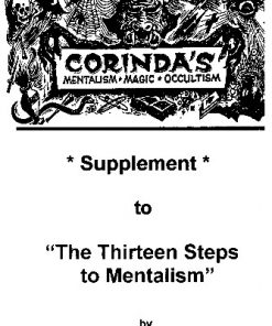 Tony Corinda - Supplement to the 13 Steps of Mentalism Redone