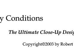 Bob Cassidy - Laboratory Conditions
