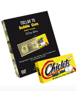 Dollar to Bubble Gum (Chiclets) by Twister Magic