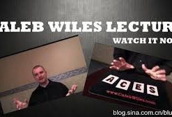 Caleb Wiles - The Magic Session Lecture