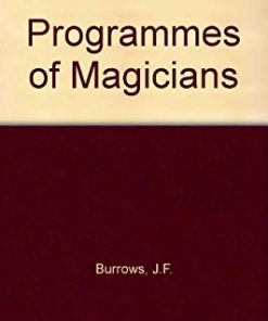 J.F. Burroughs - Programmes of Magicians