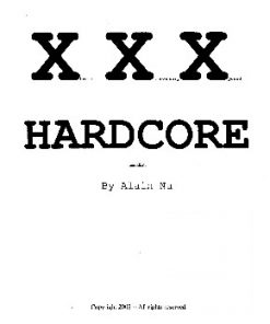 Alain Nu - XXX Hardcore Mentalism