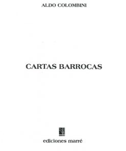 Aldo Colombini - Cartas Barrocas