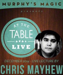 At the Table Live Lecture - Chris Mayhew