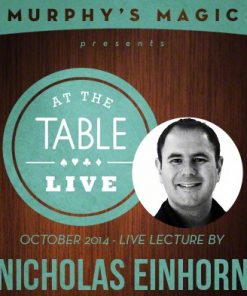 At the Table Live Lecture - Nicholas Einhorn