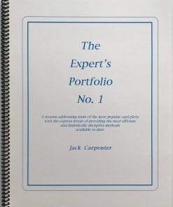 Jack Carpenter – Experts Portfolio No. 1