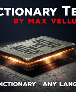 Max Vellucci – Dictionary Test