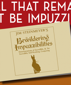 Jim Steinmeyer – Bewildering Impuzzibilities