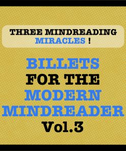 Julien LOSA – Billets for the Modern Mindreader vol.3