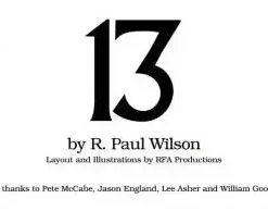 13 by Paul Wilson