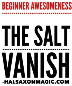 Hal Saxon - The Beginner Salt Vanish