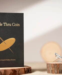 Needle Thru Coin by Nathan Kranzo