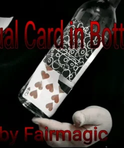 Visual Card in Bottle by Ralf Rudolph aka'Fairmagic