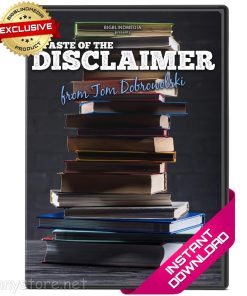 A Taste Of The Disclaimer by Tom Dobrowolski - Bundle