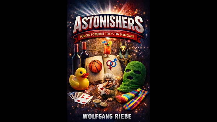 ASTONISHERS Punchy Powerful Tricks for Magicians by Wolfgang Riebe