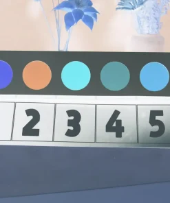 Heart Color Digital Prediction Board by WZ