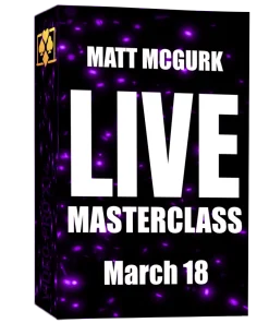 Matt McGurk - Live Magic Masterclass (March 18th 2026)