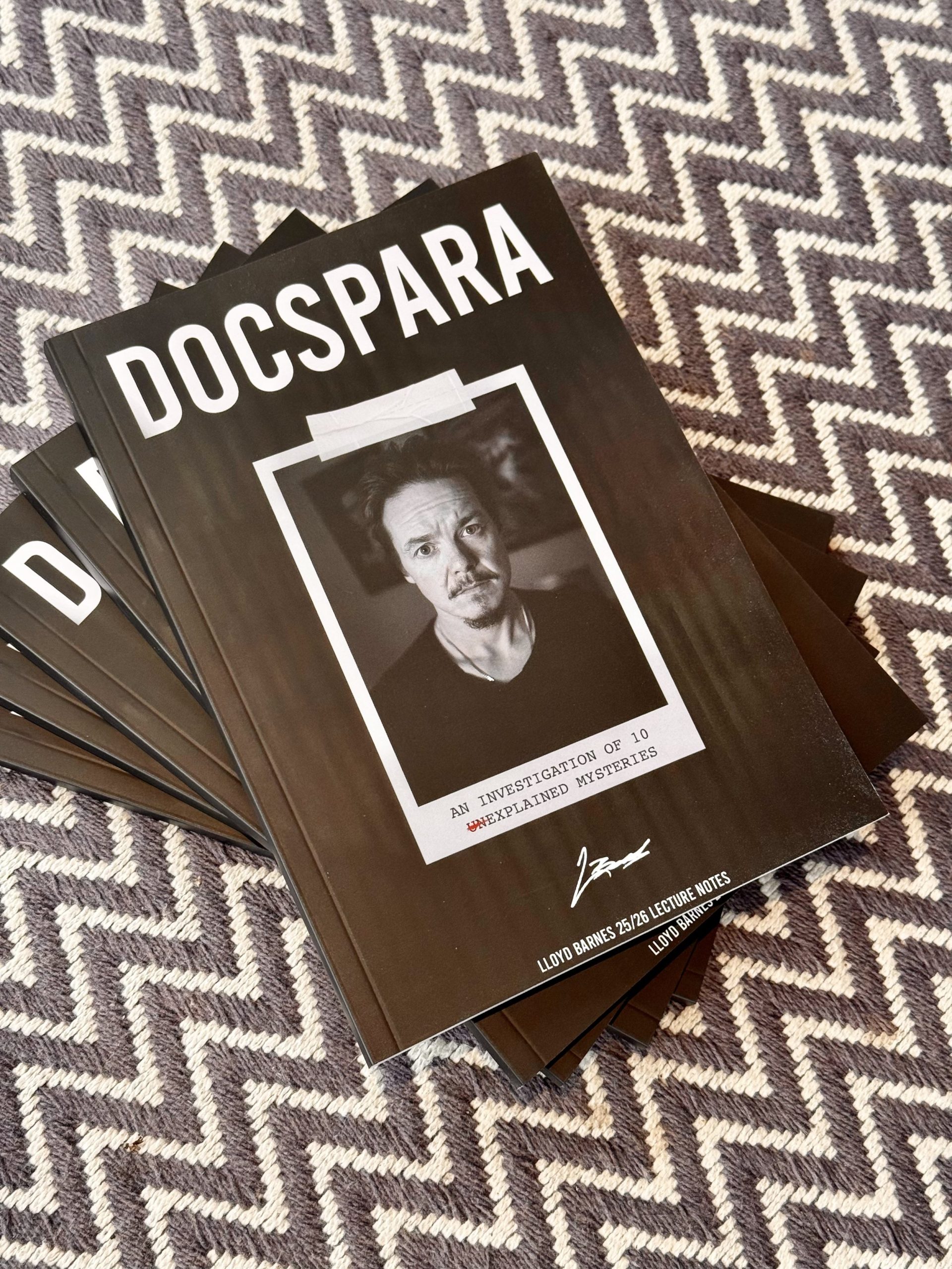 DOCSPARA by Lloyd Barnes - An Investigation of 10 Unexplained Mysteries