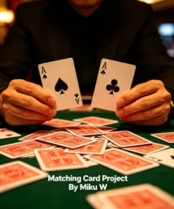 Matching Card Project By Miku W